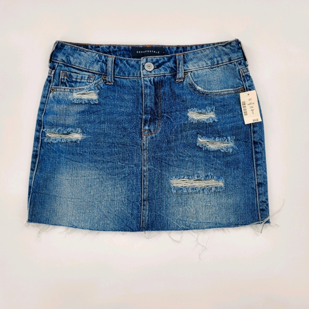 Aeropostale Denim Jean Skirt